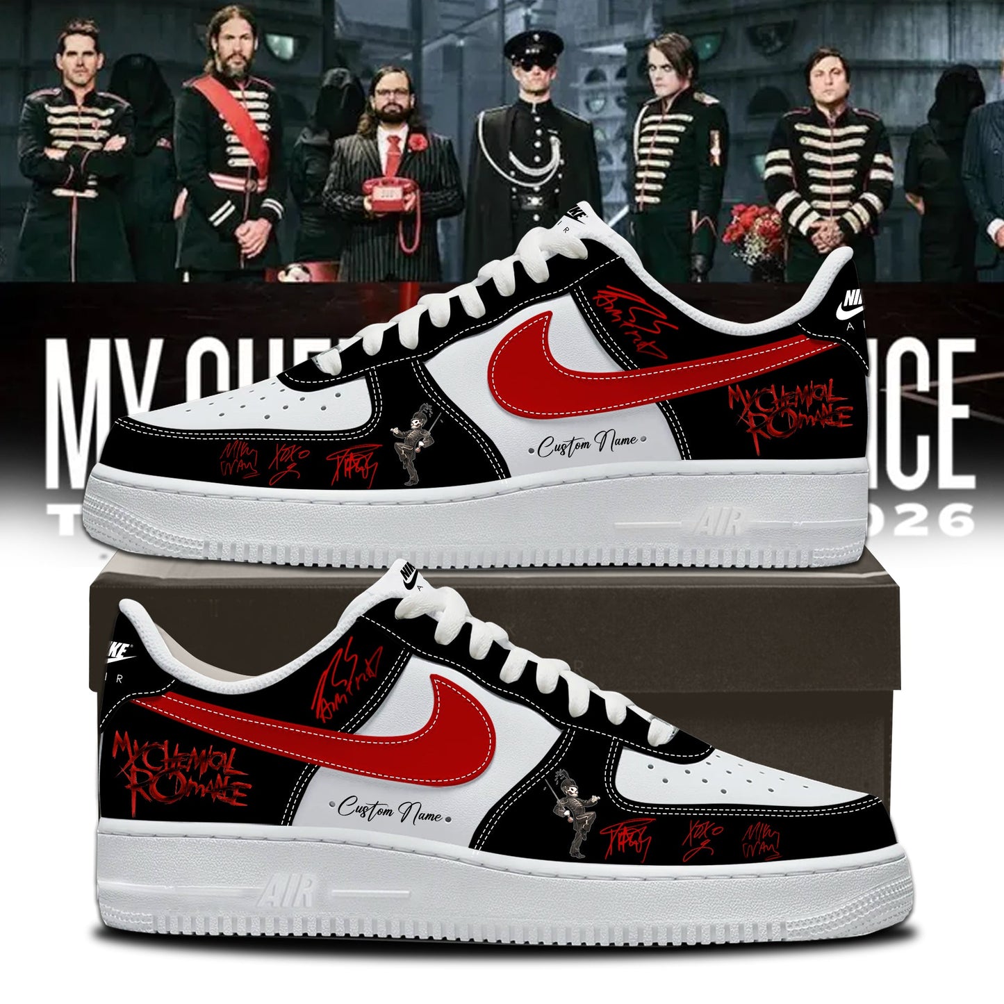 .MCR The Black Parade 2026 Tour New Merch Shoes | RW79