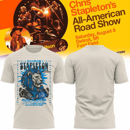 Limited Edition "All-American Road Show" in Ford Field,MI Tshirt | QA34