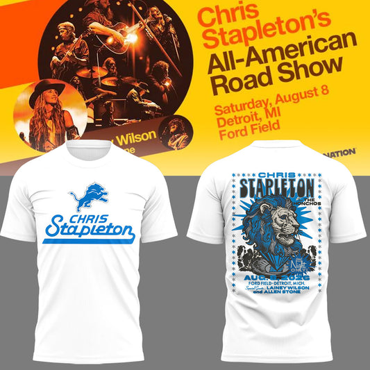 Limited Edition "All-American Road Show" in Ford Field,MI Tshirt | XN87