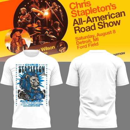 Limited Edition "All-American Road Show" in Ford Field,MI Tshirt | VW25