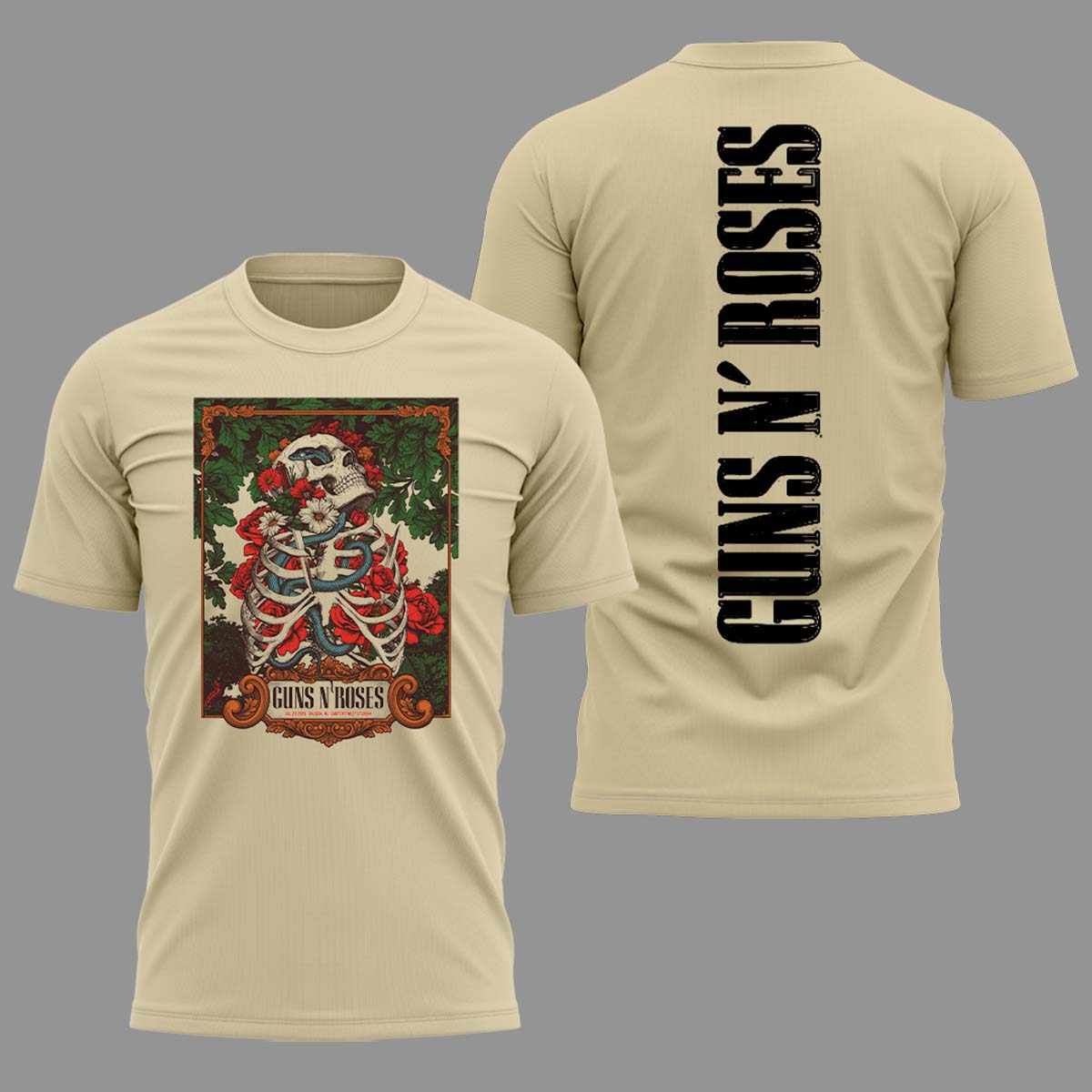 Limited Edition Guns N' Roses Tour 2026 TShirt | UO18
