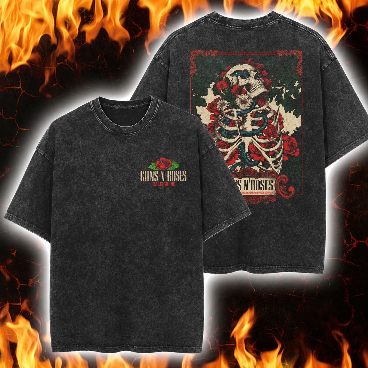Limited Edition Guns N' Roses Tour 2026 TShirt | PK90