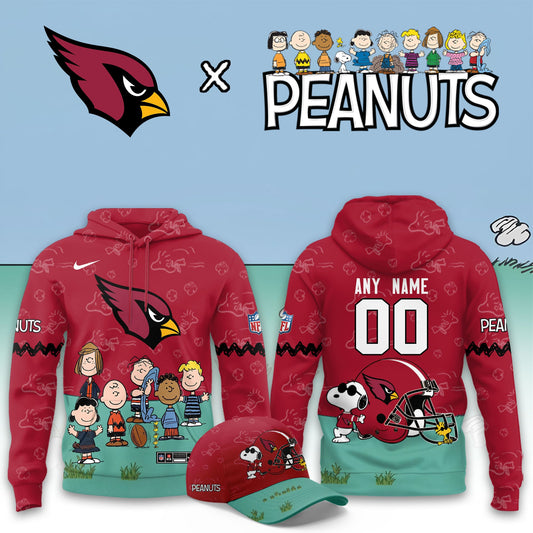 Arizona Cardinals x Peanuts Snoopy 2026 Special Edition Hoodie