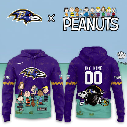 Baltimore Ravens x Peanuts Snoopy 2026 Special Edition Hoodie