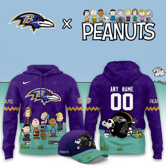 Baltimore Ravens x Peanuts Snoopy 2026 Special Edition Hoodie