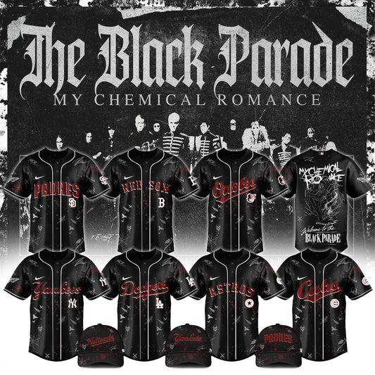 All Team x MCR The Black Parade Tour 2026 Jersey Limited Edition V1 | TM20