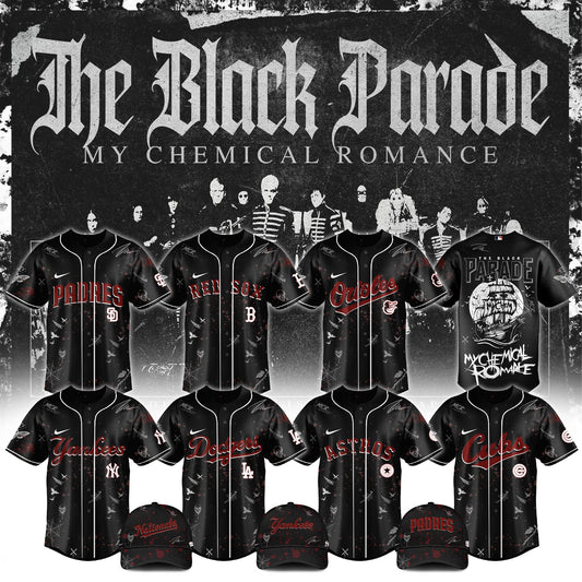 All Team x MCR The Black Parade Tour 2026 Jersey Limited Edition V2 | XE64