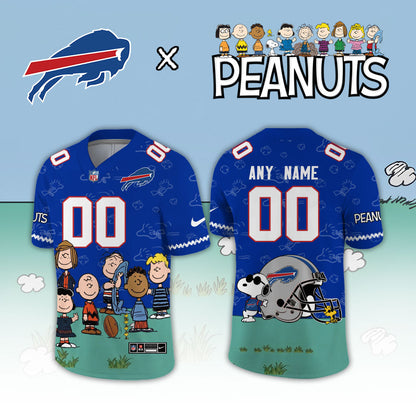 Limited Edition Buffalo Bills x Peanuts Snoopy 2026 Football Jersey