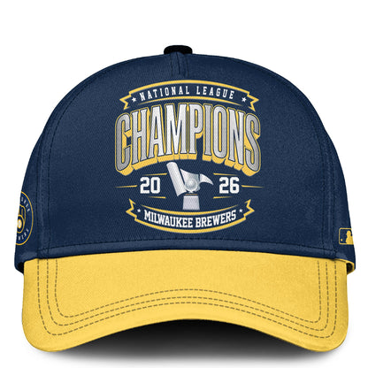 Milwaukee Brewers 2026 National League Champions Hoodie Limited Edition 01