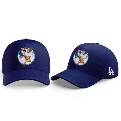 LA Dodgers Straw Hats ONE PIECE Night Limited Hoodie White