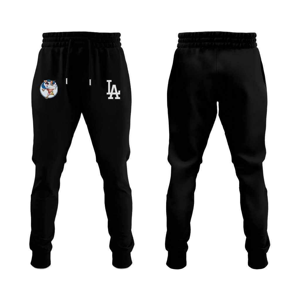 LA Dodgers Straw Hats ONE PIECE Night Limited Hoodie White