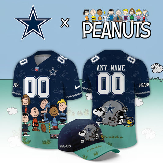 Limited Edition Dallas Cowboys x Peanuts Snoopy 2026 Football Jersey