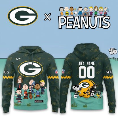 Green Bay Packers x Peanuts Snoopy 2026 Special Edition Custom Hoodie