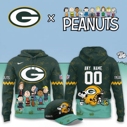 Green Bay Packers x Peanuts Snoopy 2026 Special Edition Custom Hoodie