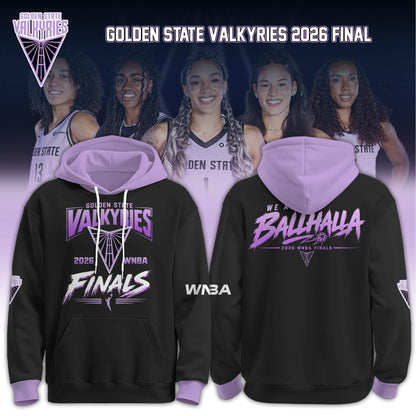 Valkyries 2026 WNBA Finals Hoodie Limited Edition Black