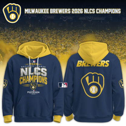 Milwaukee Brewers 2026 National League Champions Hoodie Limited Edition 03