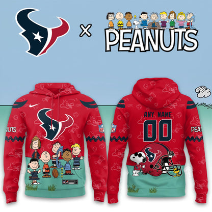 Houston Texans x Peanuts Snoopy 2026 Special Edition Custom Hoodie