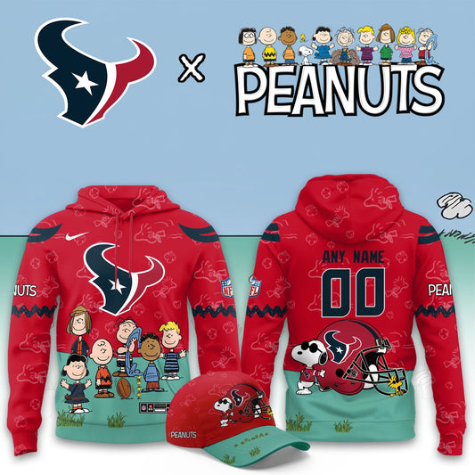 Houston Texans x Peanuts Snoopy 2026 Special Edition Custom Hoodie