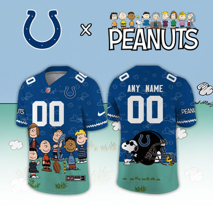 Limited Edition Indianapolis Colts x Peanuts Snoopy 2026 Football Jersey