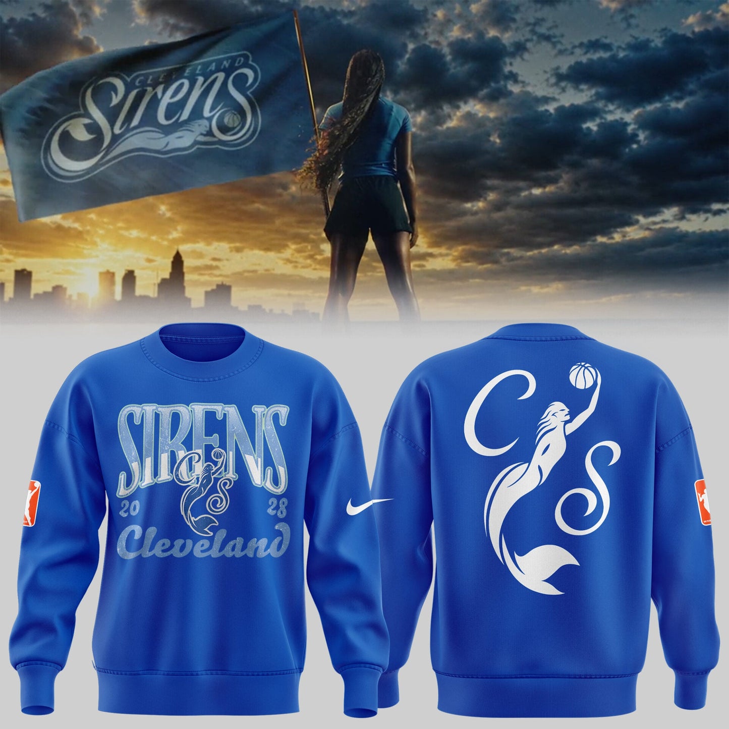 Limited Edition Cleveland Sirens Sweatshirt | NI37