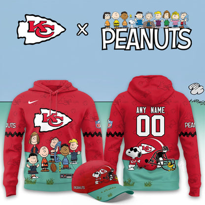 Kansas City Chiefs x Peanuts Snoopy 2026 Special Edition Custom Hoodie