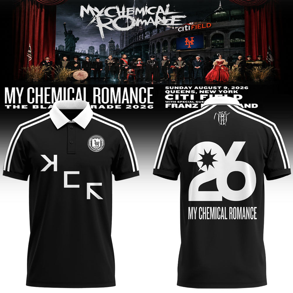 Limited Edition MCR The Black Parade 2026 Tour US Polo | XW95