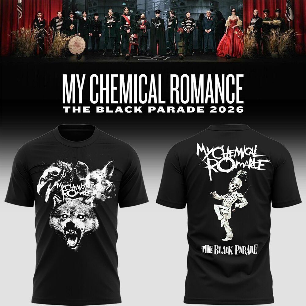 Limited Edition MCR Long Live The Black Parade Tour US 2026 At Washington D.C Tshirt | SY51