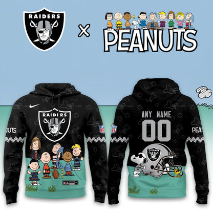 Las Vegas Raiders x Peanuts Snoopy 2026 Special Edition Custom Hoodie