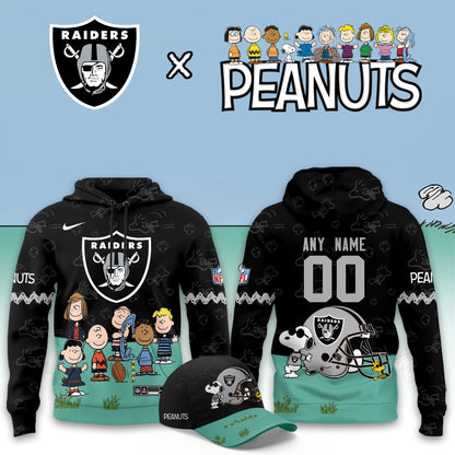 Las Vegas Raiders x Peanuts Snoopy 2026 Special Edition Custom Hoodie