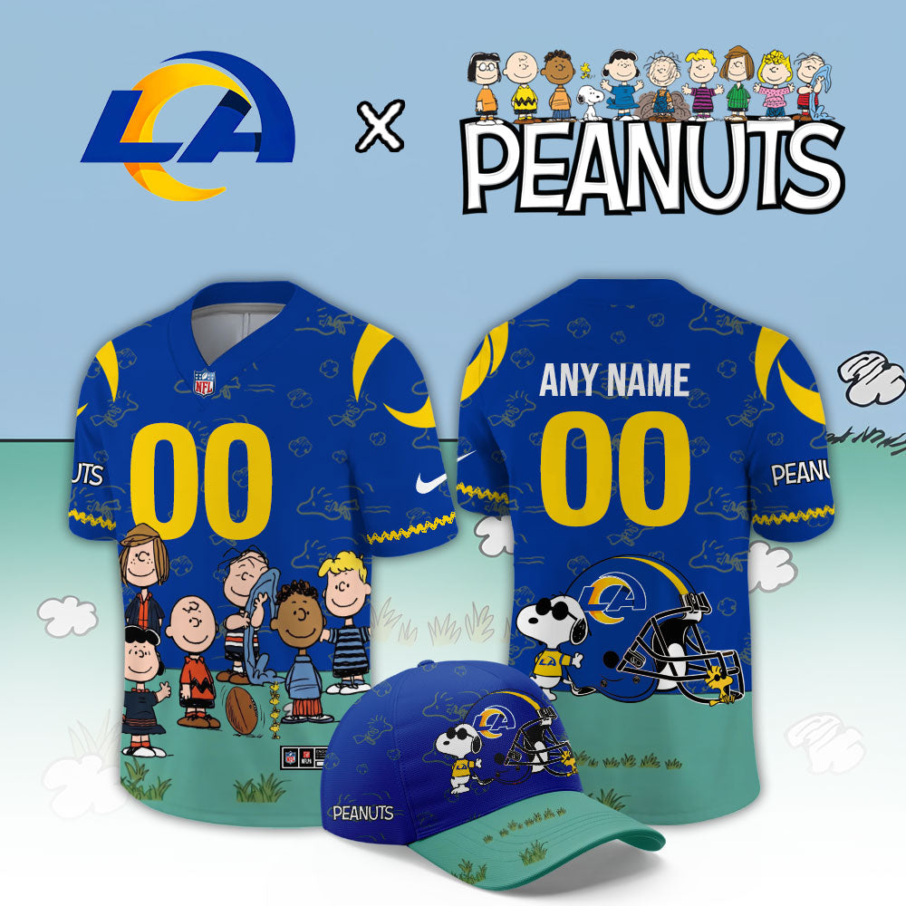 Limited Edition Los Angeles Rams x Peanuts Snoopy 2026 Football Jersey
