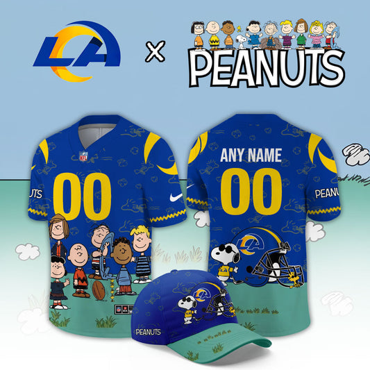 Limited Edition Los Angeles Rams x Peanuts Snoopy 2026 Football Jersey