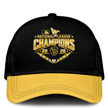 Milwaukee Brewers 2026 National League Champions Jersey Limited Edition