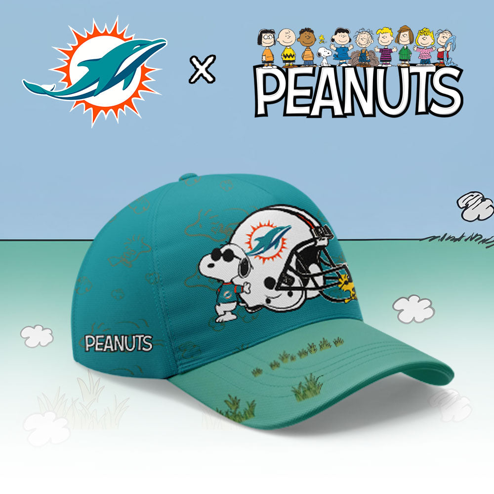 Limited Edition Miami Dolphins x Peanuts Snoopy 2026 Football Jersey