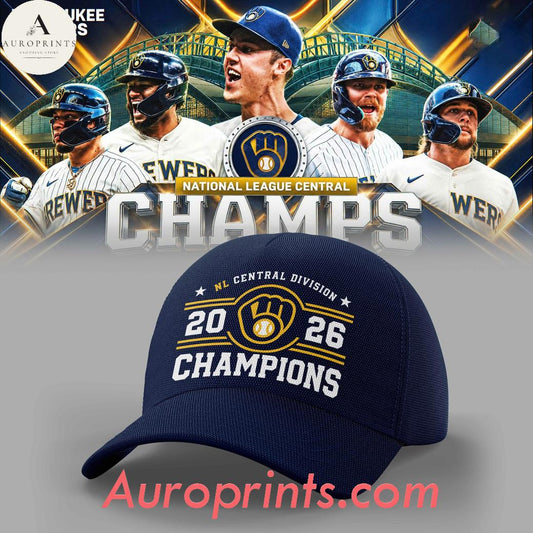 Milwaukee Brewerswaukee Brewers 2026 NL Central Division Champions Baseball Cap