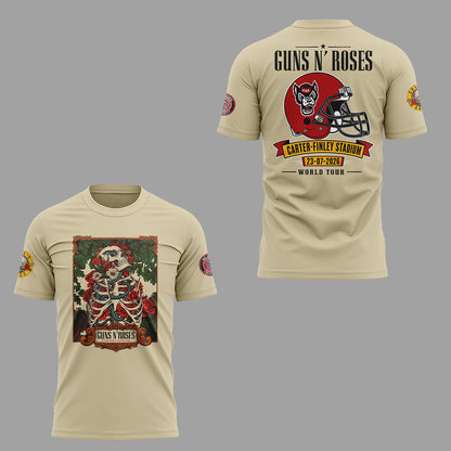 Limited Edition Guns N' Roses Tour 2026 TShirt | OC17