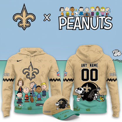 New Orleans Saints x Peanuts Snoopy 2026 Special Edition Custom Hoodie