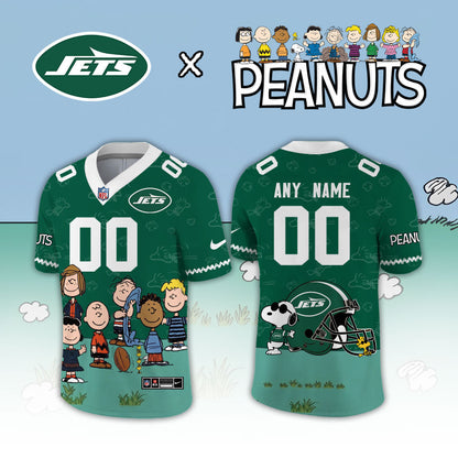 Limited Edition New York Jets x Peanuts Snoopy 2026 Football Jersey