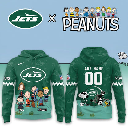 New York Jets x Peanuts Snoopy 2026 Special Edition Custom Hoodie