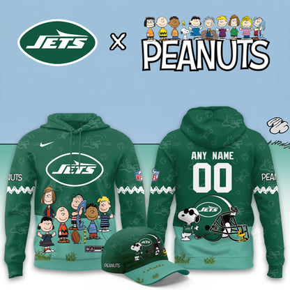 New York Jets x Peanuts Snoopy 2026 Special Edition Custom Hoodie