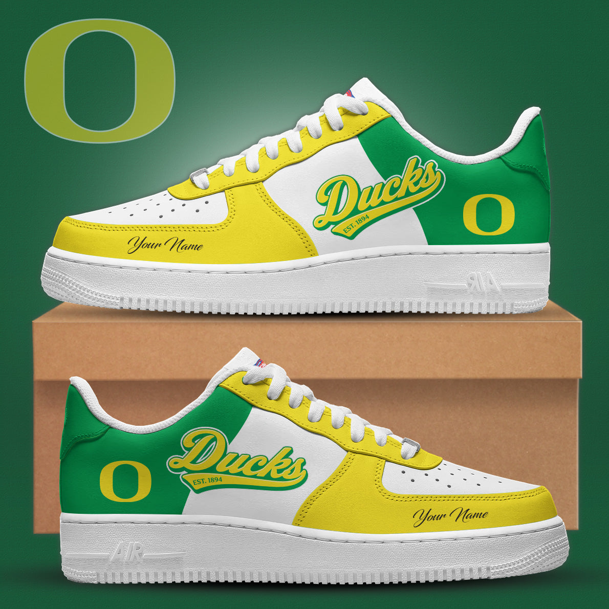 Oregon Ducks Football New Shoe Personalization Limited Edition + Selling Out Fast | PR56