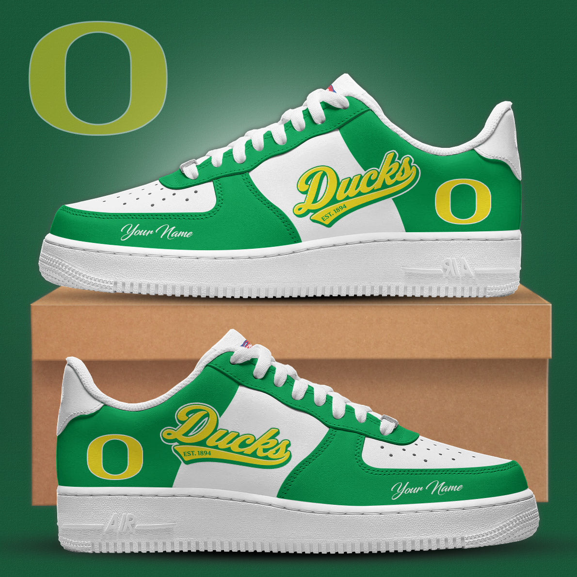 Oregon Ducks Football New Shoe Personalization Limited Edition + Selling Out Fast | YD26