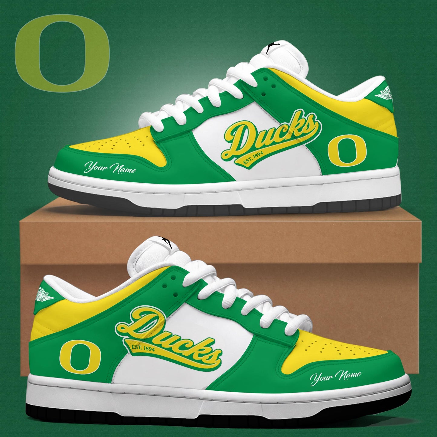 Oregon Ducks Football New Shoe Personalization Limited Edition + Selling Out Fast | YJ93
