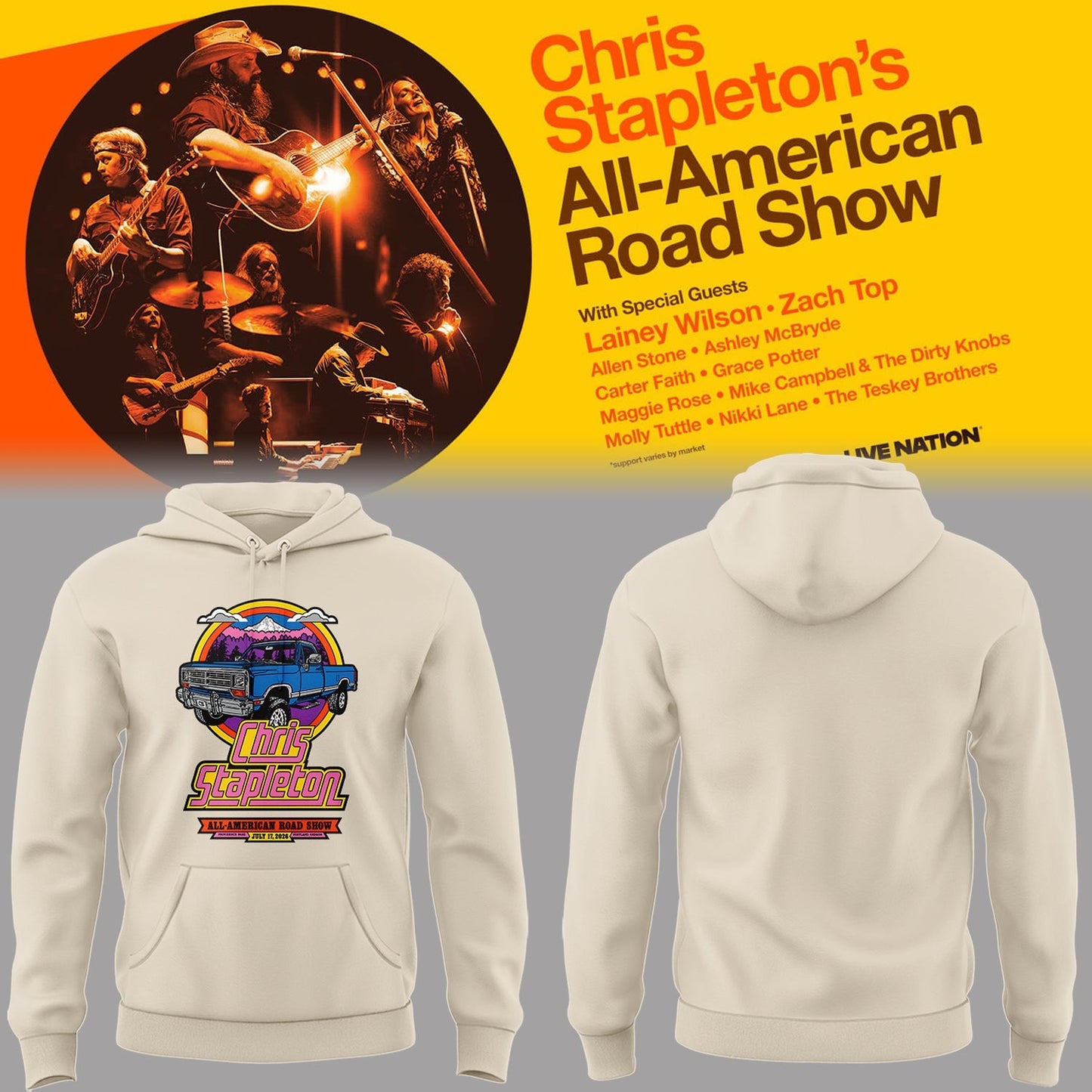 Limited Edition "All-American Road Show" in Shakopee,MN Hoodie | AE86