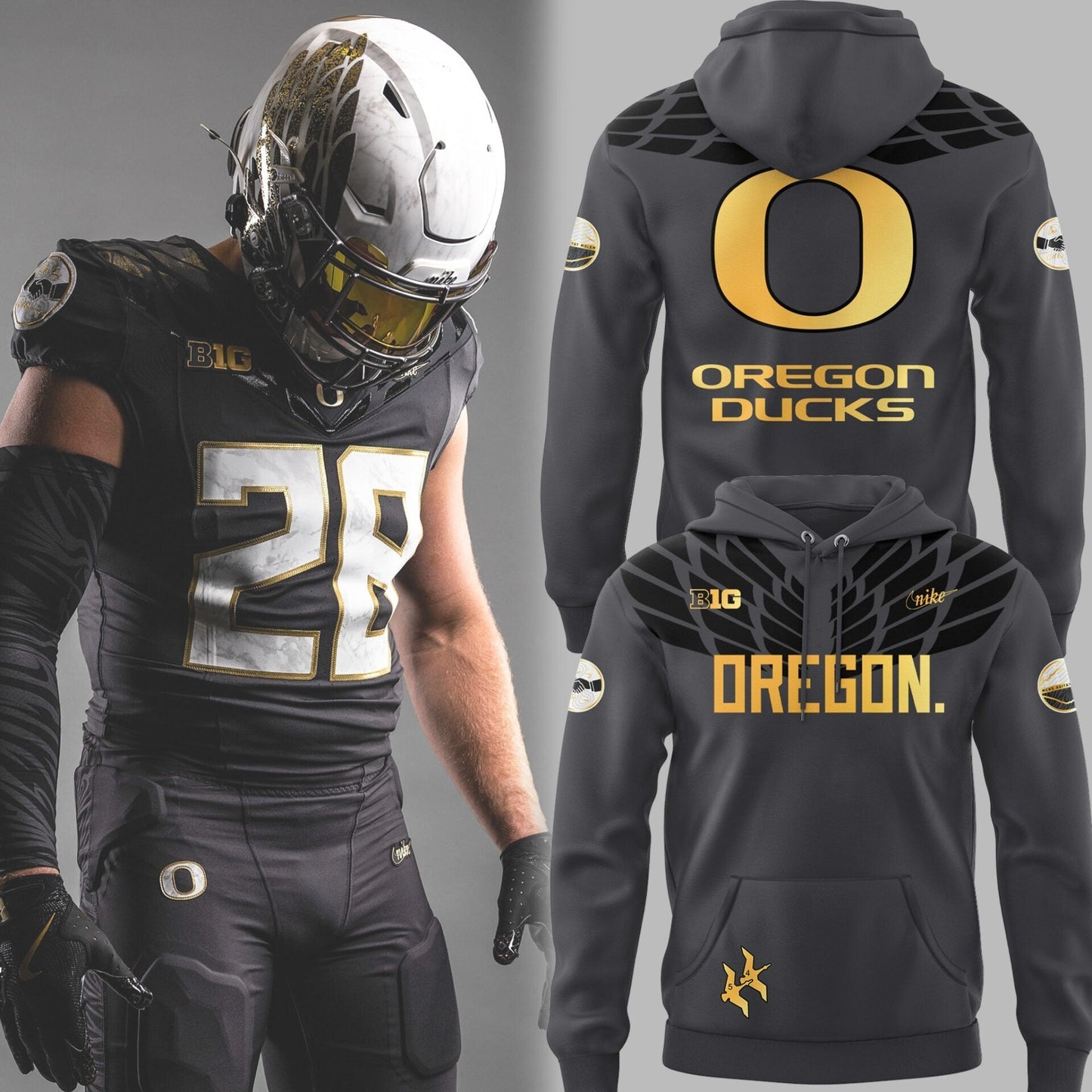Limited Edition Ducks FB A Tribute to Phil and Bill "ShoeDuck" Hoodie | CY91