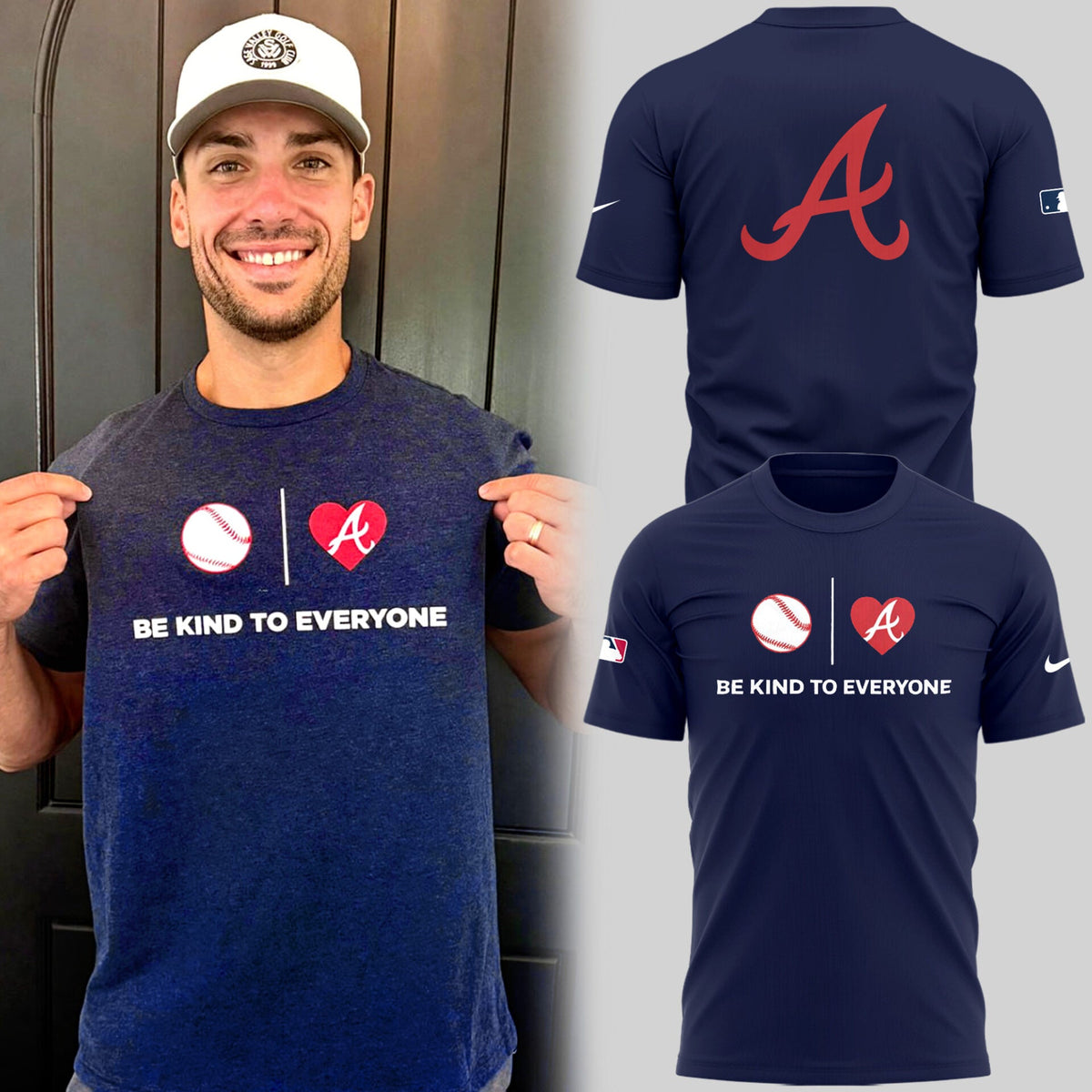 Atlanta Braves Be Kind To Everyone TShirt