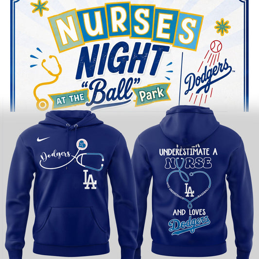 Los Angeles Dodgers Nurse Night Hoodie
