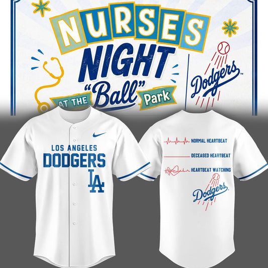 Los Angeles Dodgers Nurse Night Tshirt