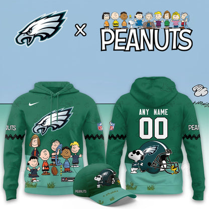 Philadelphia Eagles x Peanuts Snoopy 2026 Special Edition Custom Hoodie