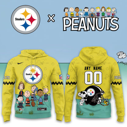 Pittsburgh Steelers x Peanuts Snoopy 2026 Special Edition Custom Hoodie