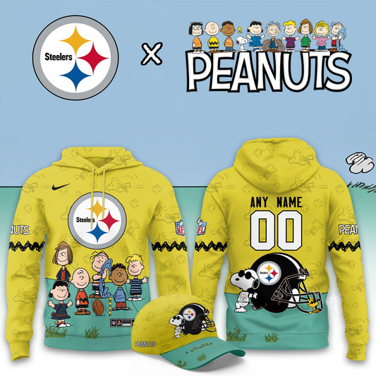 Pittsburgh Steelers x Peanuts Snoopy 2026 Special Edition Custom Hoodie